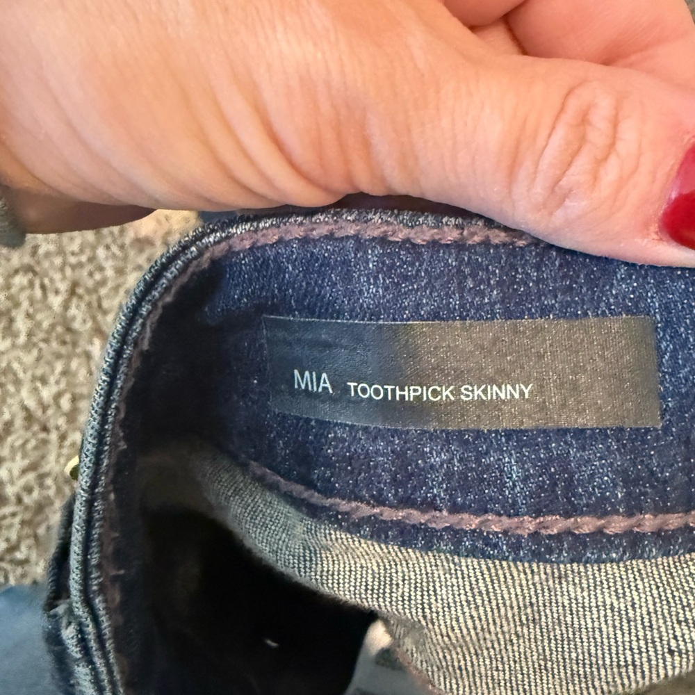 Kut from the Kloth Dark Blue Skinny Jeans - Picture 4 of 5